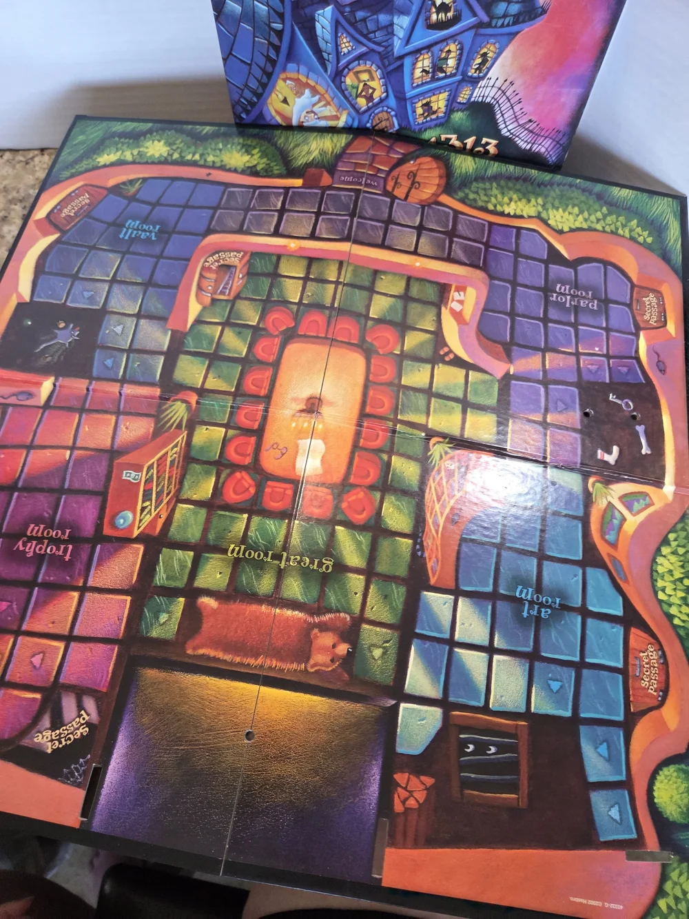 1313 Dead End Drive Parker Brothers 2002 Mystery Board Game Complete Ages 8+ Vtg